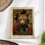 William Morris Wolf Art Print