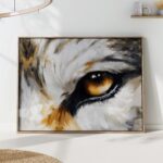 Wolf Eye Painting Print
