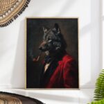 Wolf Victorian Renaissance Wall Art