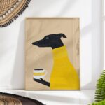 Yellow Dog Coffee Print