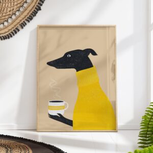Yellow Dog Coffee Print