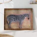 Zebra Safari Art Print