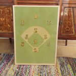Baseball Dogs Nursery Print