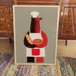 Bear Baker Kitchen Print