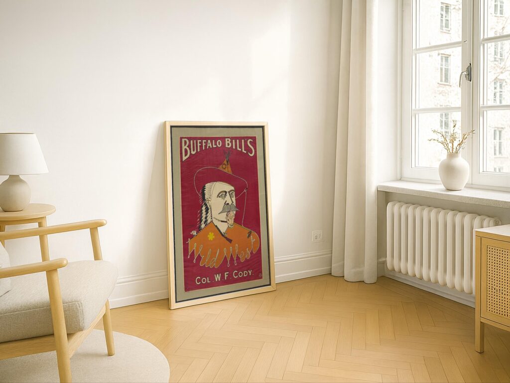 Buffalo Bill Wild West Poster Print