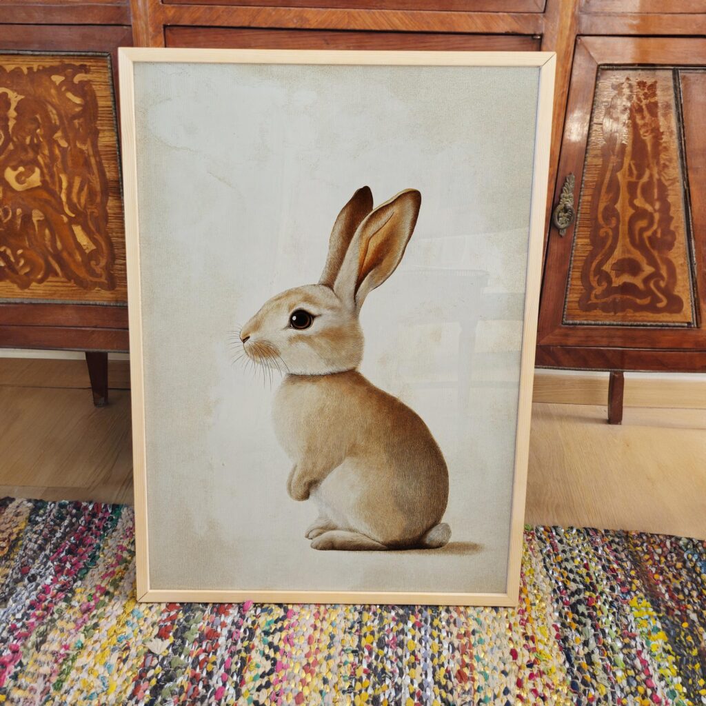 Bunny Nursery Art Print
