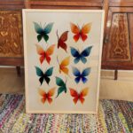 Butterfly Colorful Watercolor Wall Art