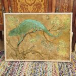 Chameleon Vintage Art