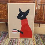 Chihuahua Dog Coffee Art Print