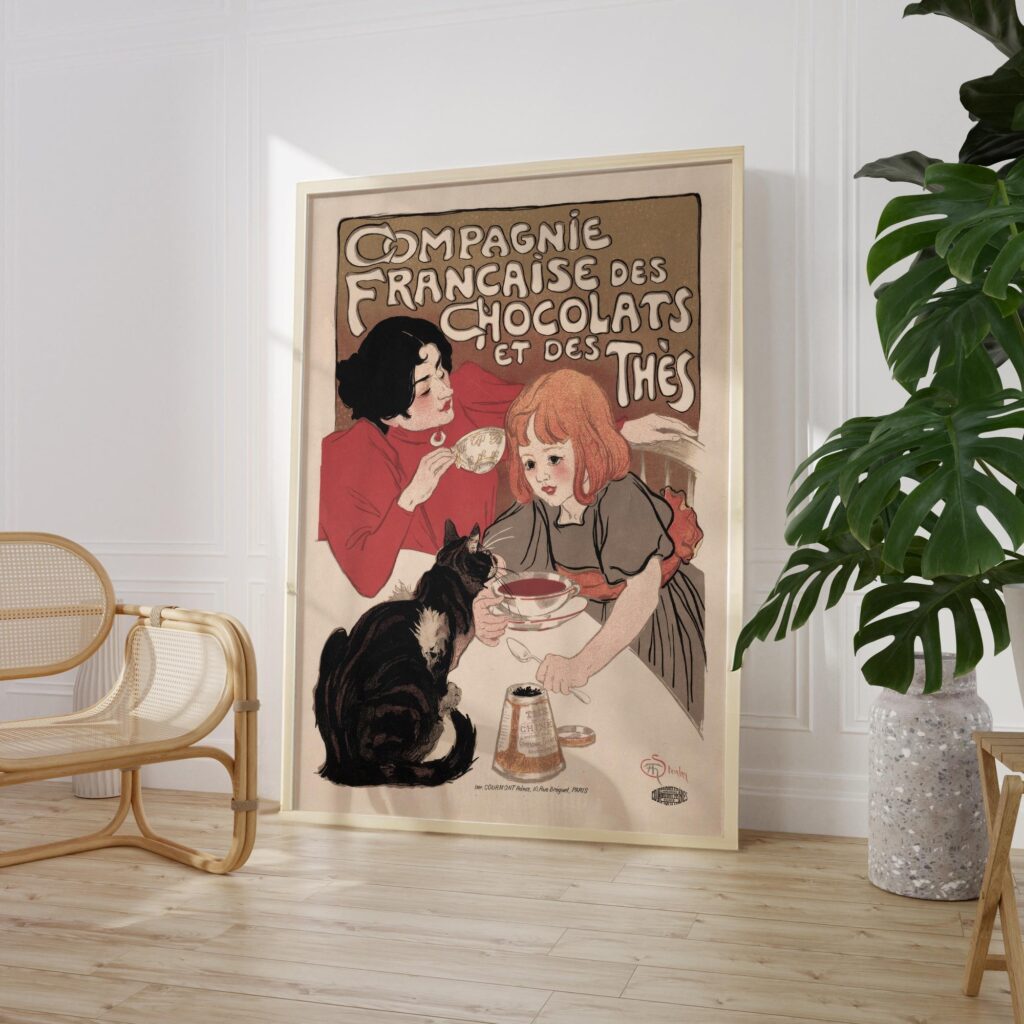 Compagnie Francaise Chocolat Poster