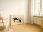 Cowgirl on the Sofa Print