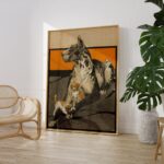 Dane Puppy Print