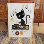 DJ Cat Print