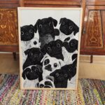 Dog Party Art Print