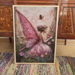 Fairy Butterfly Painting Print
