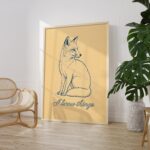 Fox I Know Things Vintage Ink Illustration Art Print