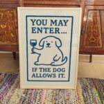 Funny Dog Guest Print