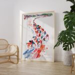 Greyhound Racing Print