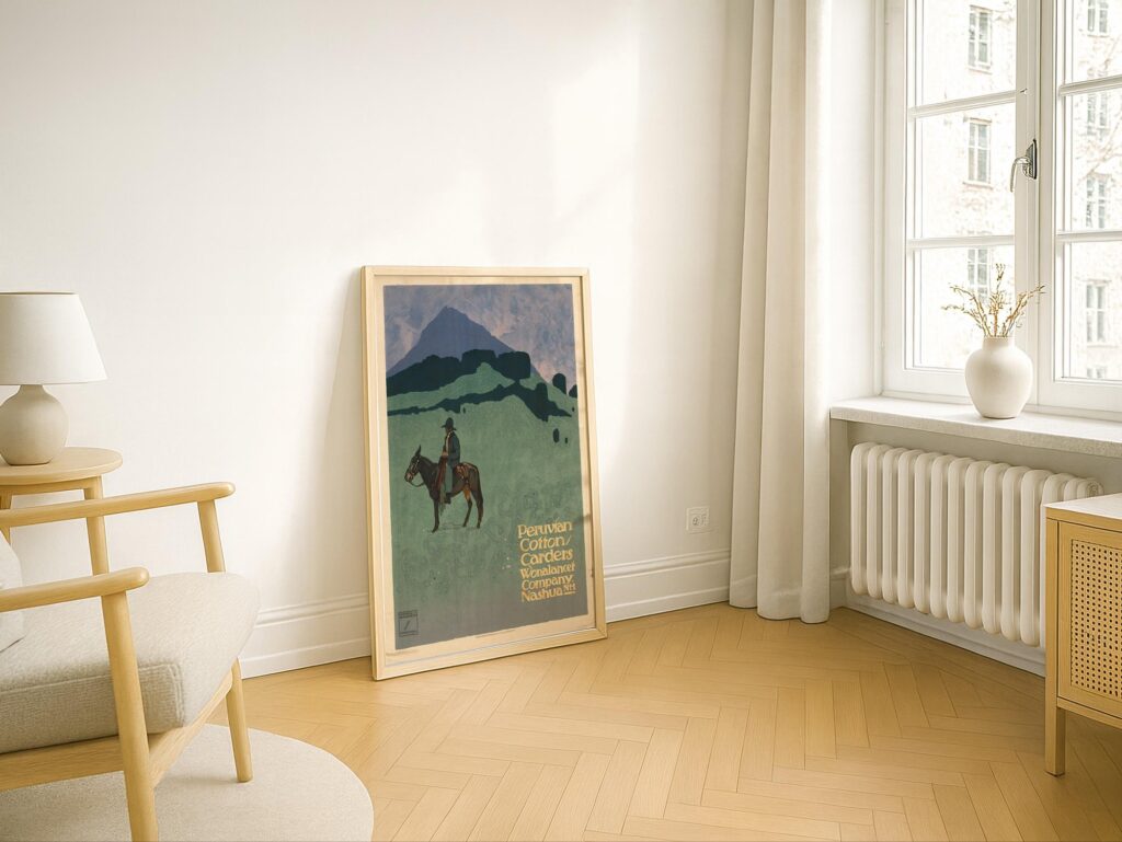Hohlwein Peruvian Cotton Print