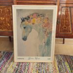 Horse Klimt Art Print