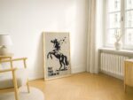 Horse with Birds Wall Art