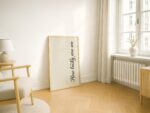 How Lucky Are We Quote Minimalist Script Print