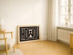 Howdy Black Diamonds Print