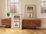 Howdy Yall Western Matchbox Art Print Set