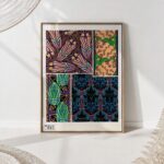 Insect Retro Entomology Art Print