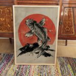 Japanese Koi Fish Art Print