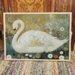 Klimt Swan Print