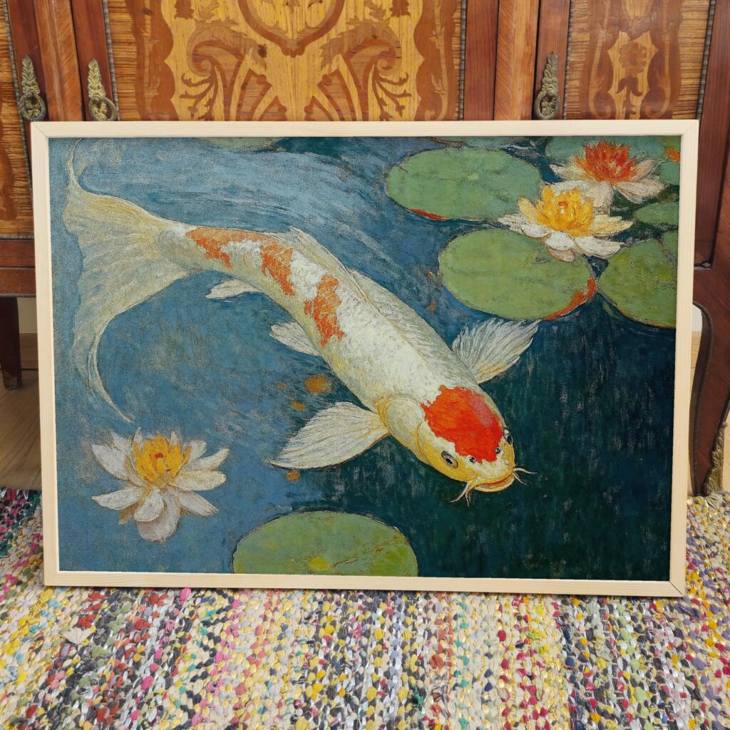 Koi Fish Wall Art