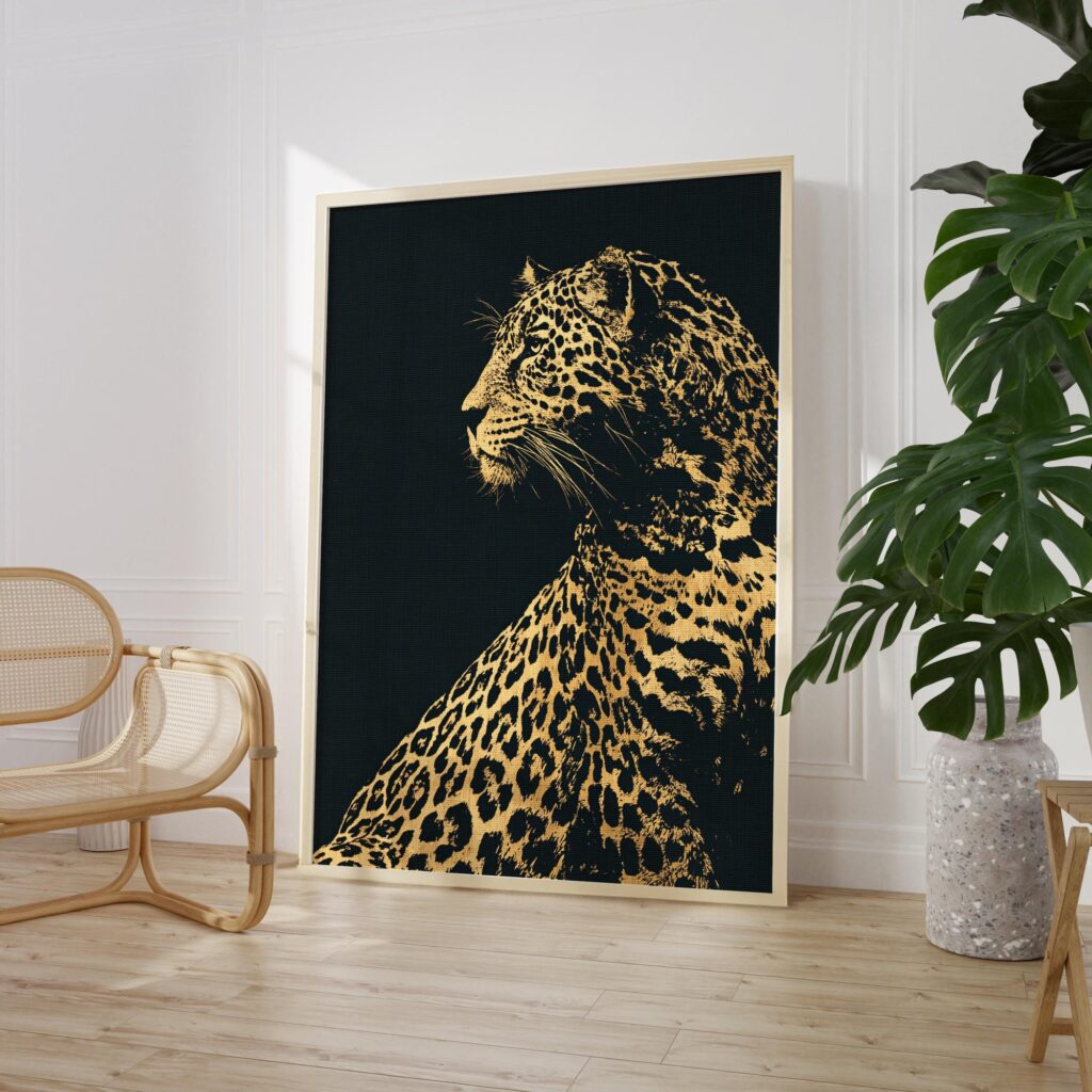 Minimalist Leopard Print