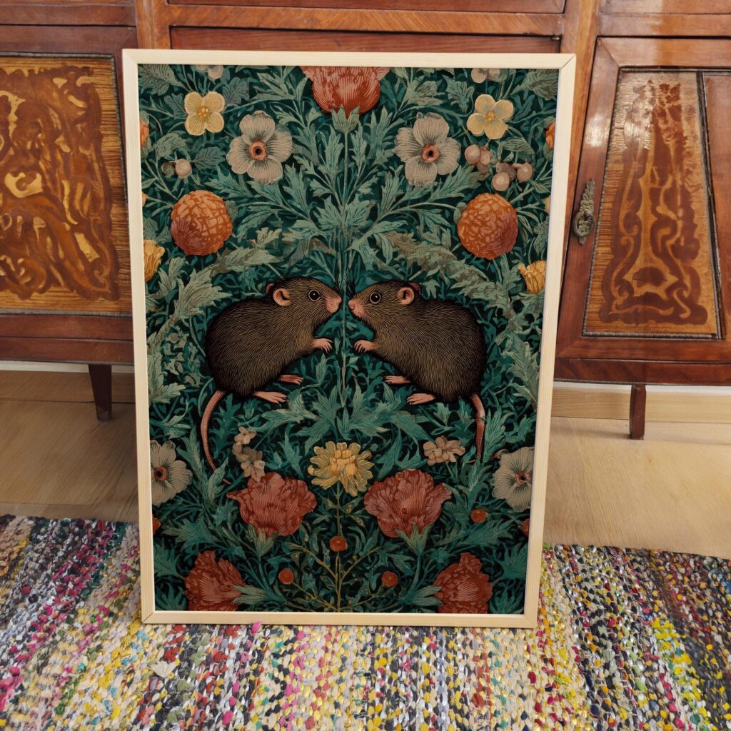 Mole Botanical Print