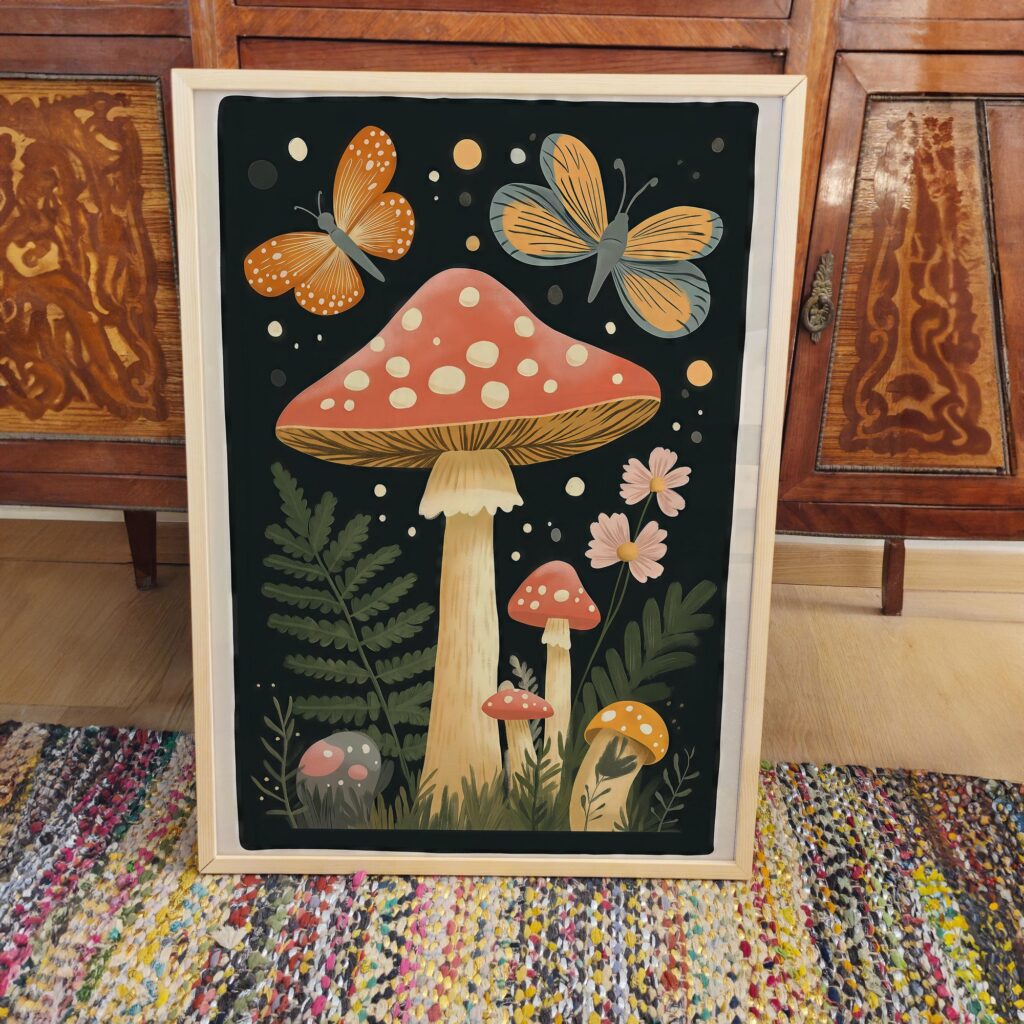 Mushroom Wall Art