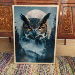 Mystical Owl Moon Print