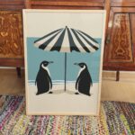 Penguin Beach Poster