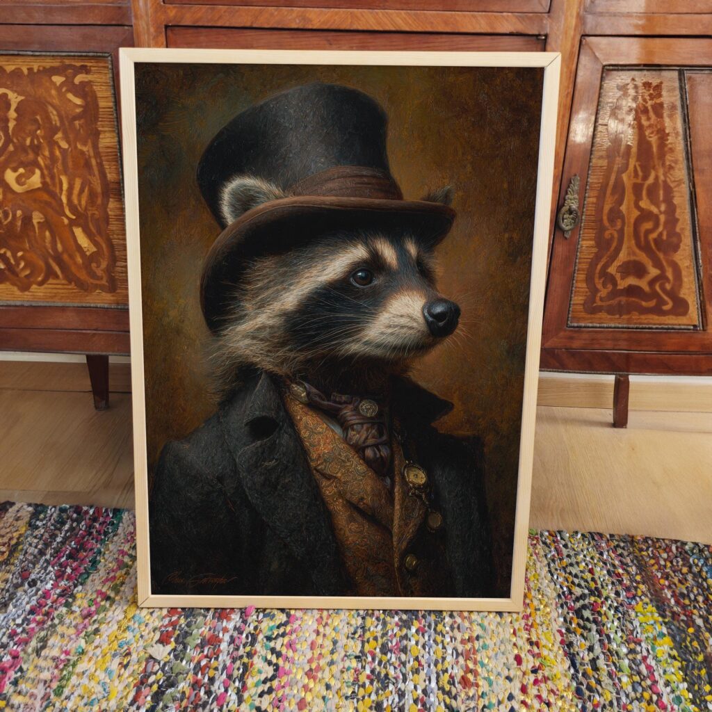 Raccoon Wall Art