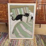 Reading Cat Print