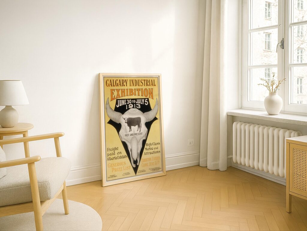 Rodeo Vintage Exhibition Poster