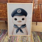 Sailor Penguin Nursery Print