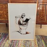 Sloth Bathroom Art Print