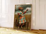 Tabby Cat Print