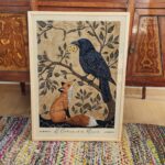 The Raven and the Fox Art Print