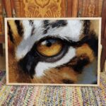 Tiger Eye Close-Up Print