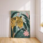 Tropical Leopard Print