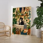 Tuxedo Cat Print
