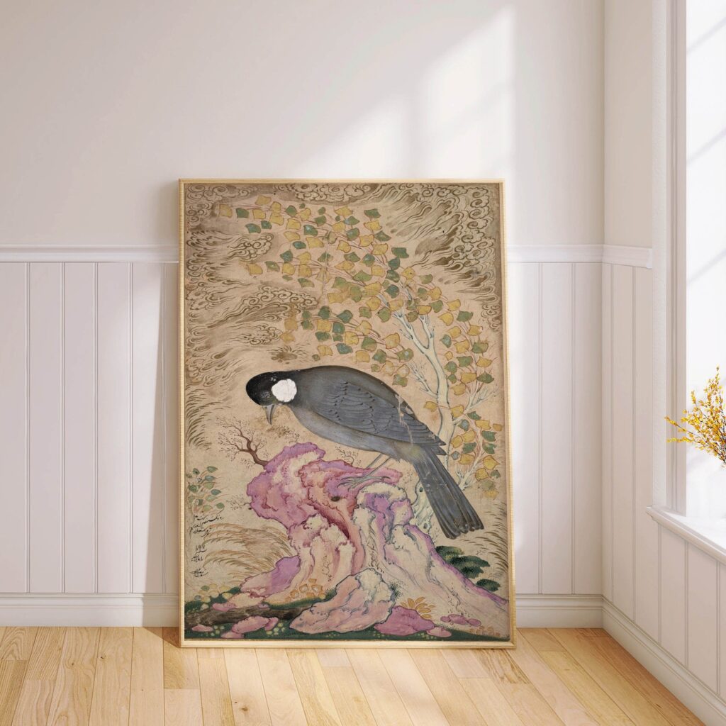 Vintage Bird Print