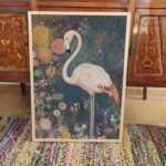 Vintage Flamingo Art Print