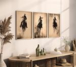 Vintage Rodeo Prints Set